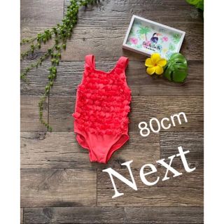 ネクスト(NEXT)の☀︎next 80cmお花畑ワンピース水着9-12m(水着)