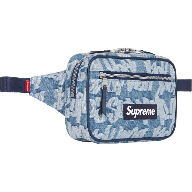 Supreme Fat Tip Jacquard Denim Waist Bag