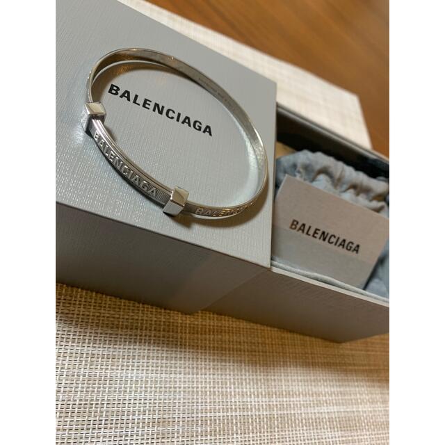 BALENCIAGA logo hoop ブレスレット