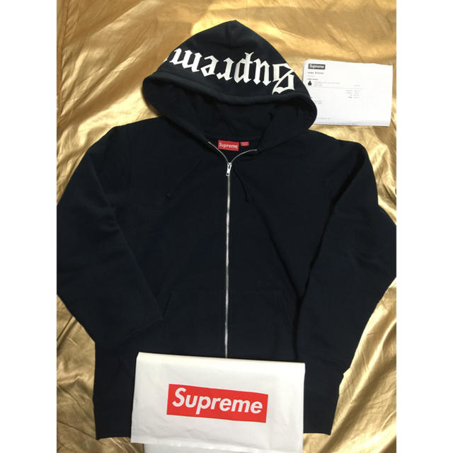 Supreme - ⭐︎Supreme OLD ENGLISH zip up パーカー 正規品 の通販 by ...