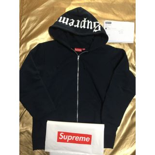 シュプリーム(Supreme)の⭐︎Supreme OLD ENGLISH zip up パーカー 正規品 (パーカー)