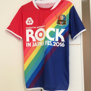 ロッキンジャパン16サッカーシャツの通販 By ももshop ラクマ