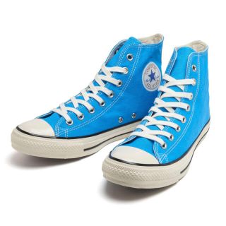 コンバース(CONVERSE)のconverse◆オールスター US カラーズ ハイカット ブルー 24.5(スニーカー)