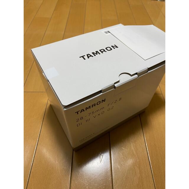 TAMRON(タムロン)の【新品未開封】TAMRON 28-75mm F2.8 Di III VXD G2 スマホ/家電/カメラのカメラ(レンズ(ズーム))の商品写真