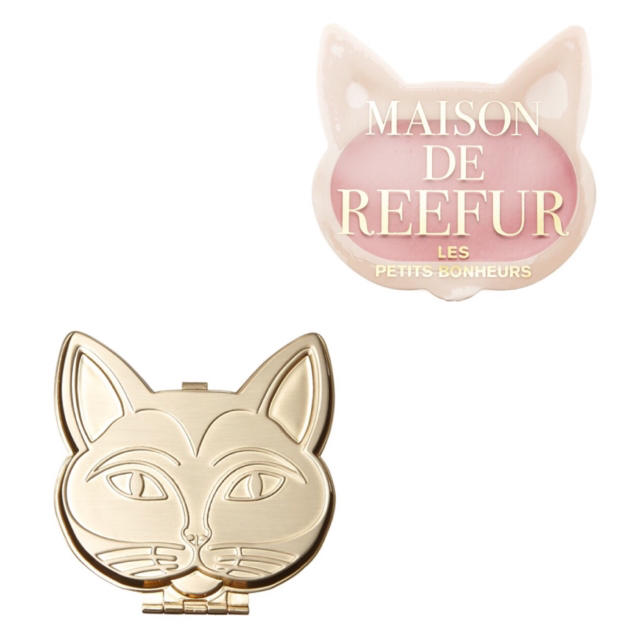 Maison de Reefur(メゾンドリーファー)の【新品未使用♡完売品】猫 チーク&ケースセット メゾンドリファー コスメ/美容のベースメイク/化粧品(チーク)の商品写真