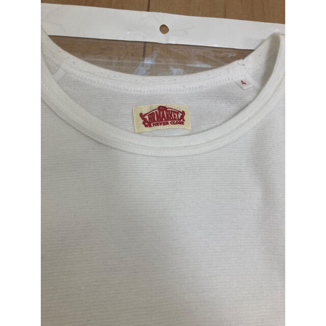 HOLLYWOOD RANCH MARKET(ハリウッドランチマーケット)のストレッチフライス　クルーネック　半袖　トリコロール メンズのトップス(Tシャツ/カットソー(半袖/袖なし))の商品写真