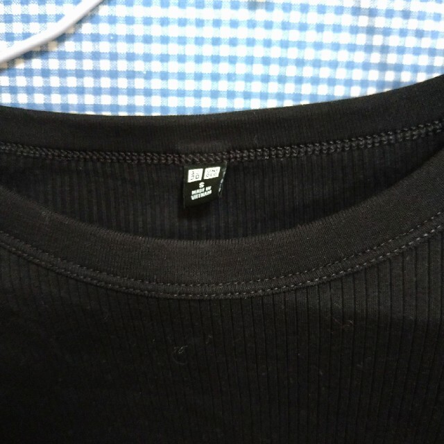 UNIQLO(ユニクロ)のリブT レディースのトップス(Tシャツ(半袖/袖なし))の商品写真