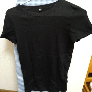 ユニクロ(UNIQLO)のリブT(Tシャツ(半袖/袖なし))