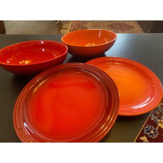 ルクルーゼ(LE CREUSET)のルクルーゼ　4点セット(食器)