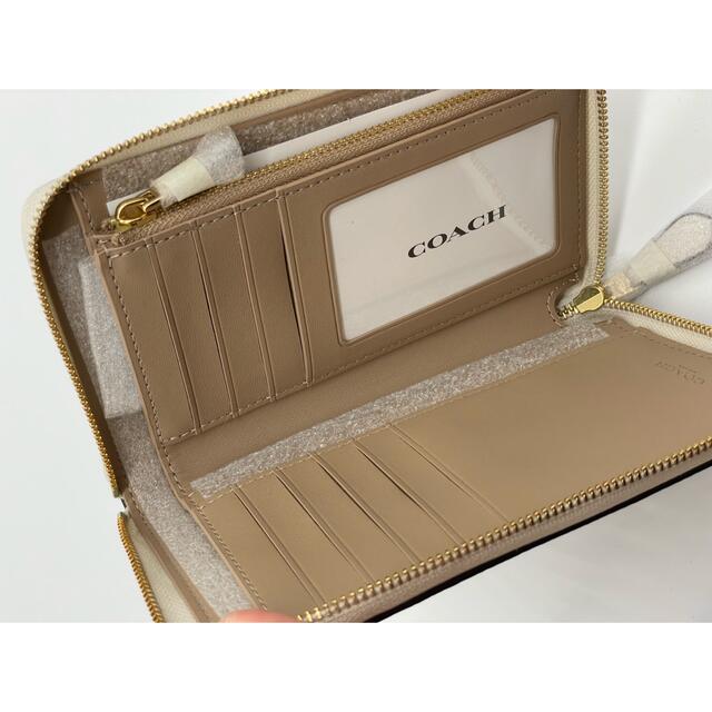 のミス COACH 財布フローラル ウィップステッチの通販 by mai's shop