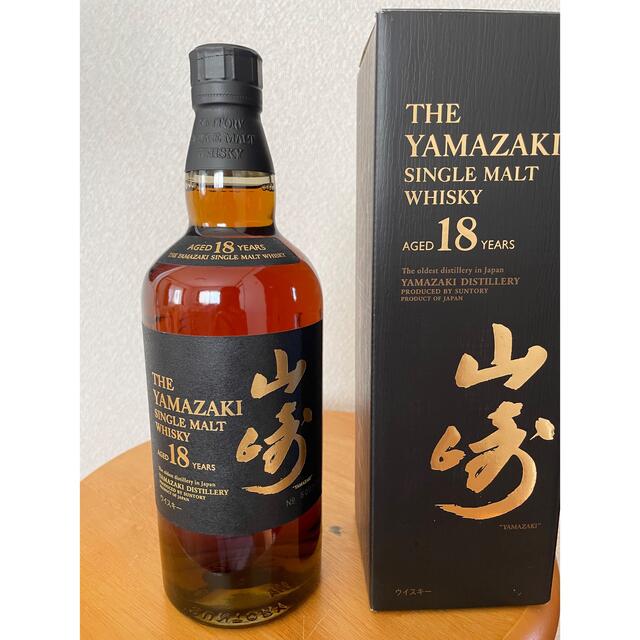 食品/飲料/酒山崎18年　箱付き　本物保証