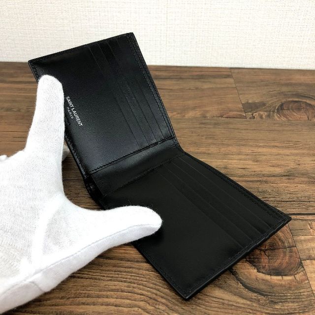 Saint Laurent - 未使用品 Saint Laurent 二つ折り札入れ 166の通販 by