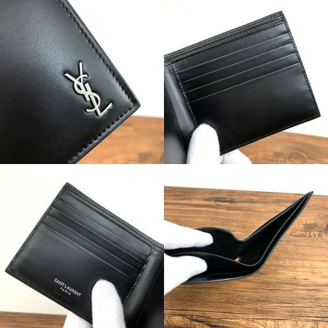 Saint Laurent - 未使用品 Saint Laurent 二つ折り札入れ 166の通販 by