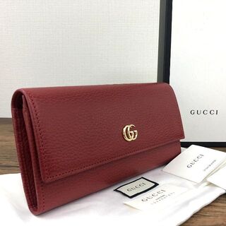グッチ 長財布（レッド/赤色系）の通販 400点以上 | Gucciを買うならラクマ