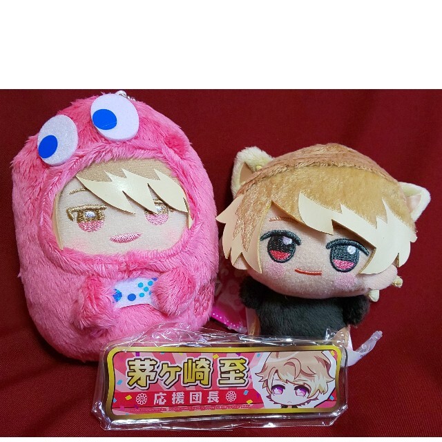 A3!☆ぬいぐるみ ちびぐるみ&称号バッジ 春組 至 3点セット♪ パックマン | フリマアプリ ラクマ