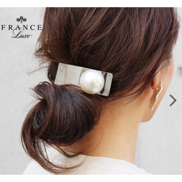 acca(アッカ)のフランスラックス  FRANCE LUXE パールバレッタ レディースのヘアアクセサリー(バレッタ/ヘアクリップ)の商品写真