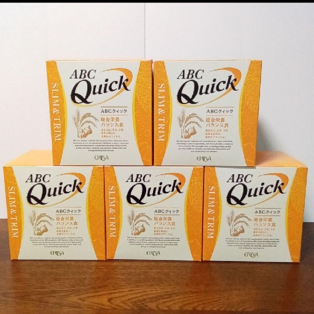 オシャレ 値下げ交渉歓迎【5箱】エリナ ABC クイック 新品未開封 | www