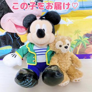 ダッフィー(ダッフィー)のお顔厳選！ ダッフィーのワンダフルヴォヤッジ ぬいぐるみバッジ ぬいば(キャラクターグッズ)