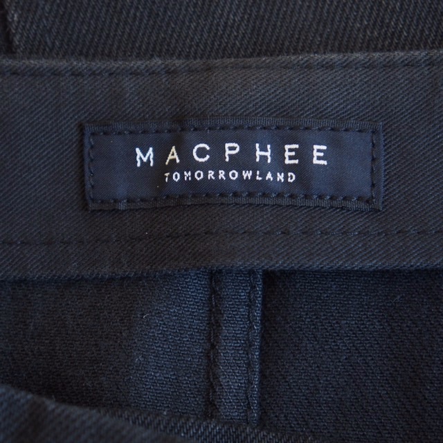 MACPHEE(マカフィー)のMACPHEE マカフィー ラップデザイン デニムスカート★トゥモローランド レディースのスカート(ひざ丈スカート)の商品写真