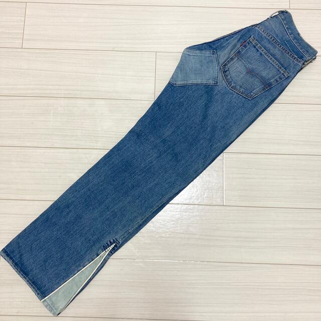 復刻◇LEVI'S リーバイス◇66501 パッチワークカスタム リメイクデニム