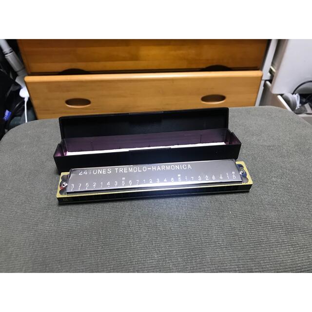  【新品】24TONES TREMOLO-HARMONICA未使用！ 楽器の楽器 その他(ハーモニカ/ブルースハープ)の商品写真