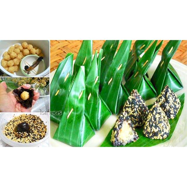 ◉バナナの葉*500g(バイトン•Baitong)タイ産♪(๑ᴖ◡ᴖ๑)♪ 食品/飲料/酒の食品(野菜)の商品写真