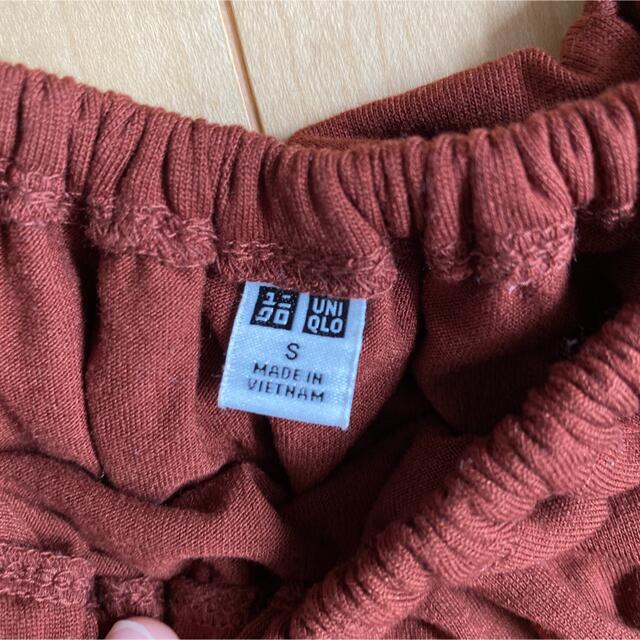 UNIQLO(ユニクロ)のユニクロ オフショルダー カットソー S レディースのトップス(カットソー(半袖/袖なし))の商品写真