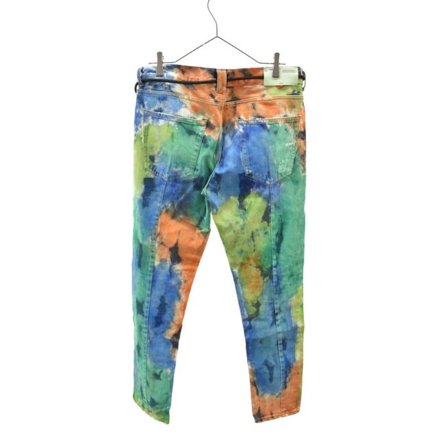 OFF-WHITE オフホワイト 19SS Multicolour Denim Jeams ダメージ加工