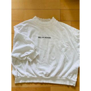 ハニーズ(HONEYS)の半袖スエット　半袖レース　半袖レースTシャツ(カットソー(半袖/袖なし))