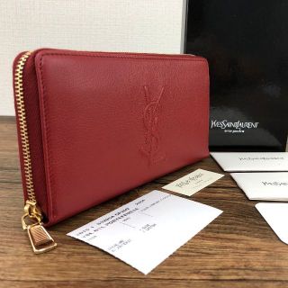 SAINT LAURENTサンローラン 長財布 352904 レッド