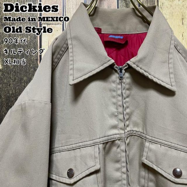 《メキシコ製》Dickies ディッキーズ 茶☆ジャケット XL 90年代