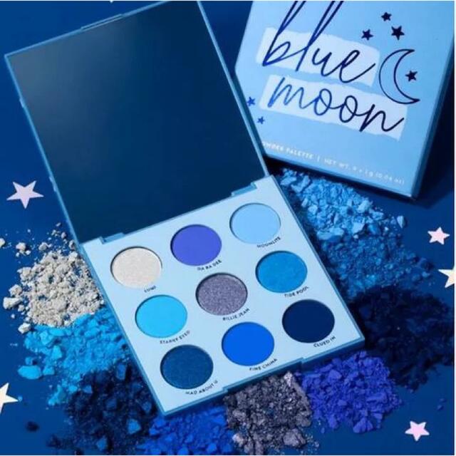 日本未上陸 COLOURPOP ブルー系アイシャドウパレット | フリマアプリ ラクマ