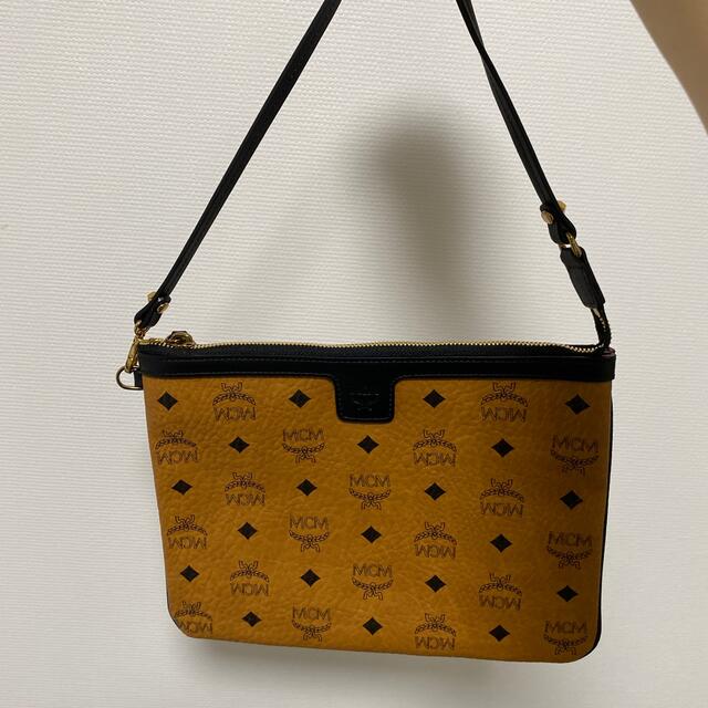 【美品】 MCM トートバッグ レザー ヴィセトス柄 モノグラム リバーシブル