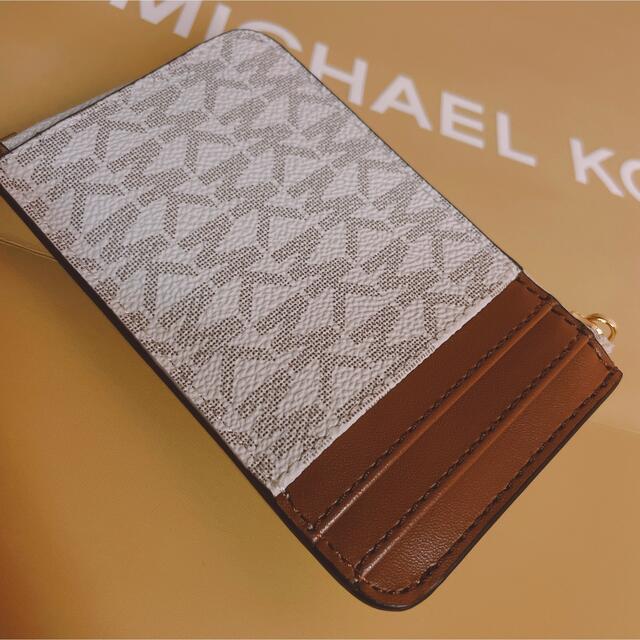 Michael Kors(マイケルコース)の【新品】MKレディース用ミニ財布/コインケース- JET SET レディースのファッション小物(コインケース)の商品写真