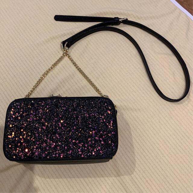 DIANA - ダイアナ ショルダーバッグ クラッチバッグ ウォレット グリッター