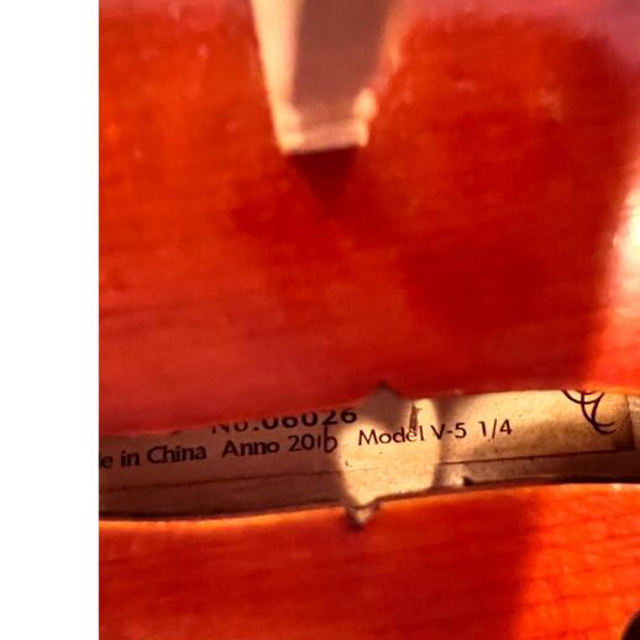 ヤマハ(ヤマハ)の美品　YAMAHA V5 1/4バイオリン 楽器の弦楽器(ヴァイオリン)の商品写真