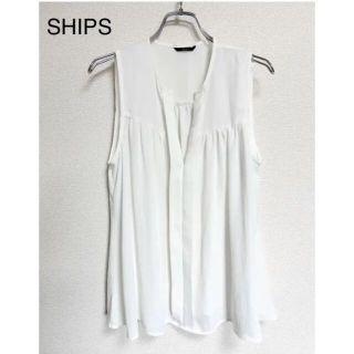 シップス(SHIPS)のシップス　ジョーゼットブラウス♡ʾʾ(シャツ/ブラウス(半袖/袖なし))