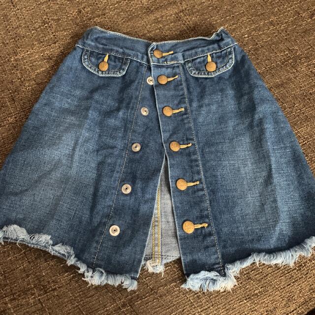 Lee(リー)のlee デニムスカート　120  キッズ/ベビー/マタニティのキッズ服女の子用(90cm~)(スカート)の商品写真