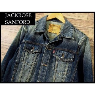 ジャックローズ(JACKROSE)のバルカン様専用　G① 美品 ジャックローズ サンフォード デニム Gジャン L(Gジャン/デニムジャケット)