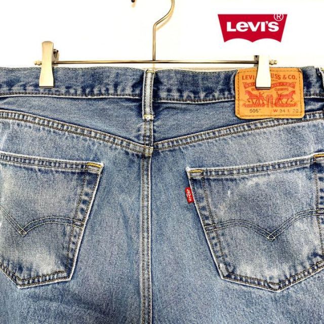 【ヴィンテージ】Levi's505ベトナム製W34デニムパンツusedBM3