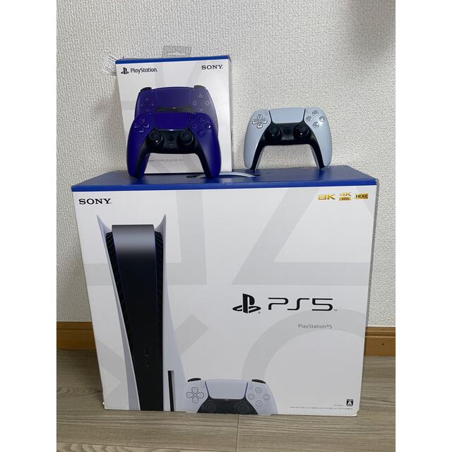 【スーパーセール】 SONY - PS5本体 コントローラー2台 付属品 家庭用ゲーム機本体