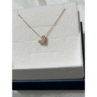 ジュエリーツツミ(JEWELRY TSUTSUMI)のJEWELRY TSUTSUMI ハートダイヤ　ネックレス　お値下げ(ネックレス)