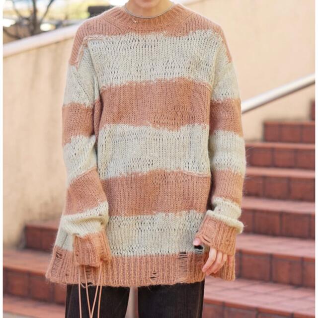 acne studios ダメージニット