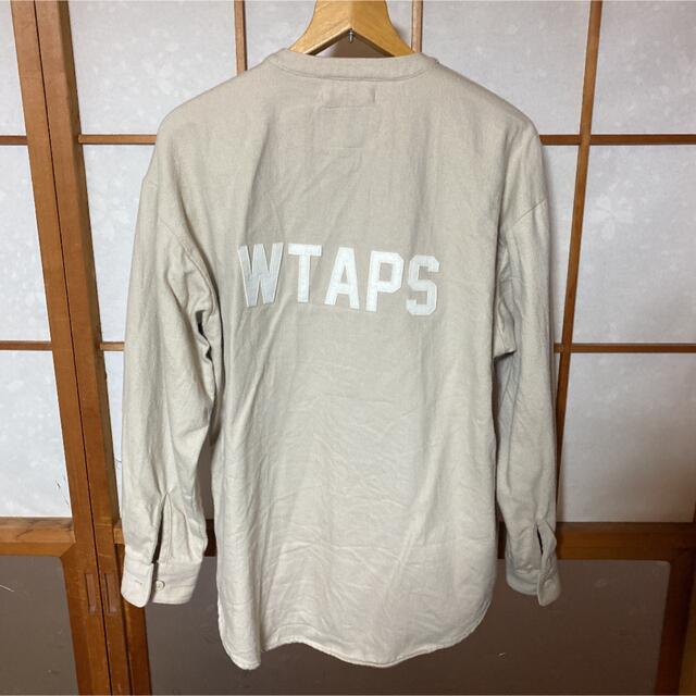 W)taps(ダブルタップス)のWTAPS LEAGUE LS S(01) beige ベースボールシャツ メンズのトップス(シャツ)の商品写真
