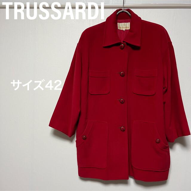 定期購入 TRUSSARDIトラサルディ/タックとシルエットがキレイなシルク