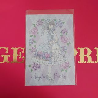 アンジェリックプリティー(Angelic Pretty)のAngelic Pretty☆ポストカード☆Sweet Lacyバスケット☆美品(ノベルティグッズ)