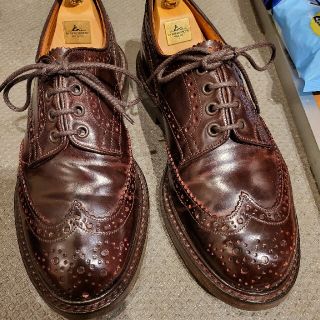 Trickers - 希少!トリッカーズ Bourton コードバン仕様 Wレザーソール+