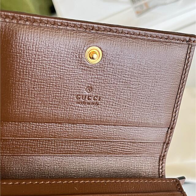 Gucci(グッチ)の〔グッチ ホースビット 1955〕カードケース ウォレット レディースのファッション小物(財布)の商品写真