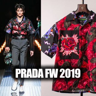 プラダ(PRADA)のPRADA 半袖シャツ FW 2019 LOOK 15 size M(シャツ)