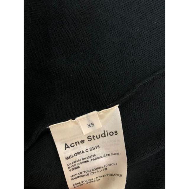 Acnes Labo(アクネスラボ)のACNE STUDIOS◆ノースリーブ　コットンワンピース　バッククロス レディースのワンピース(ひざ丈ワンピース)の商品写真